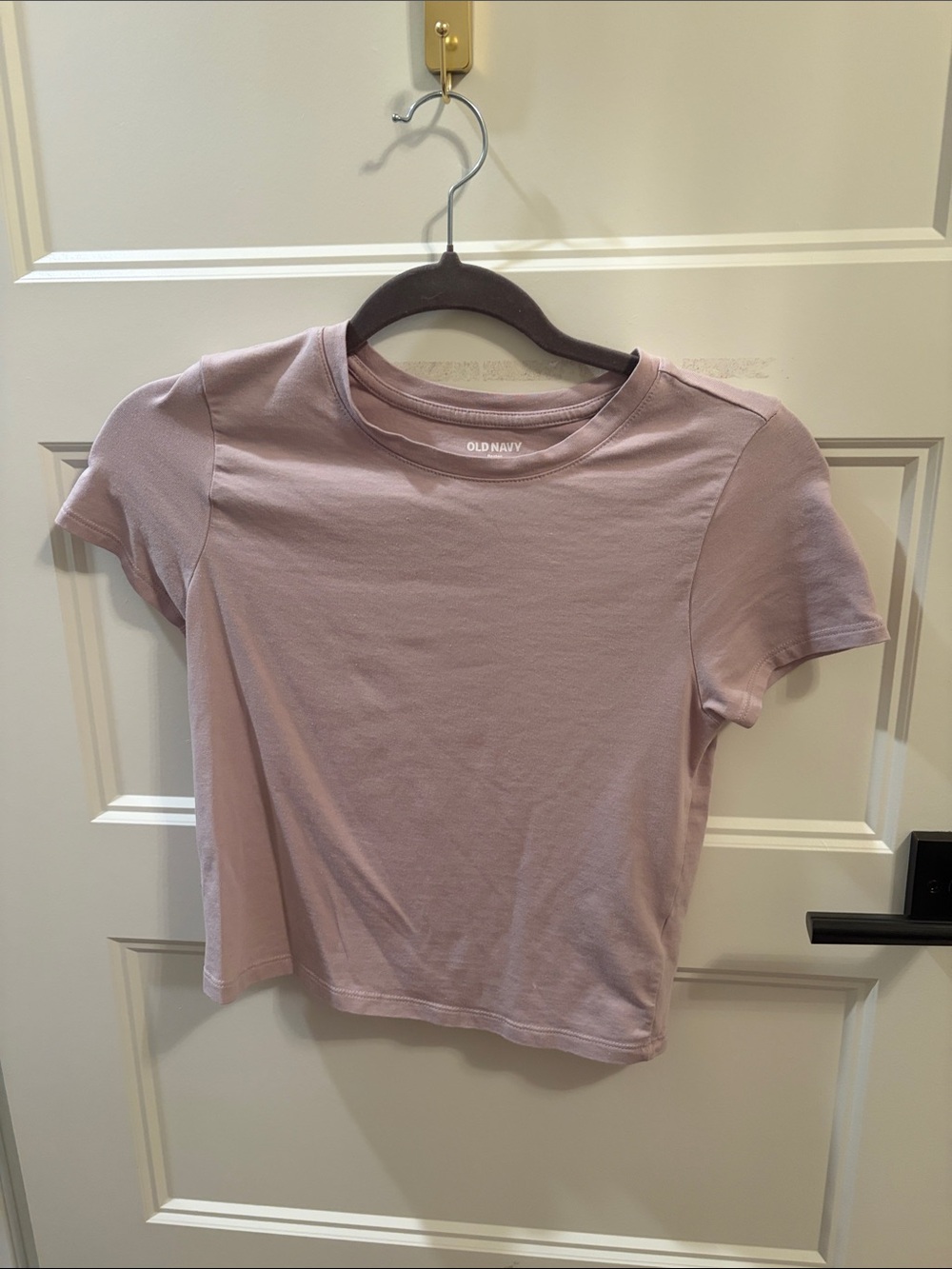 Old Navy Lilac Short Sleeve Crew Tee